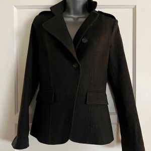Theory wool military style blazer